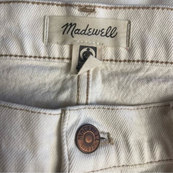 Madewell Tomboy Straight Jeans Cloud Lining Size 32 - Picture 13 of 13